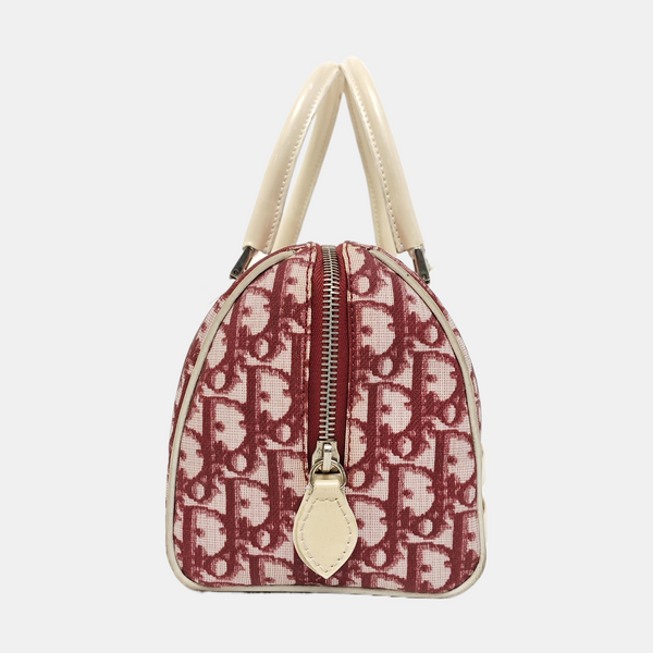 Rasta Oblique Coated Canvas Red