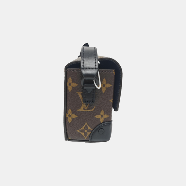 SOFT TRUNK Mini Monogram Coated Canvas Brown