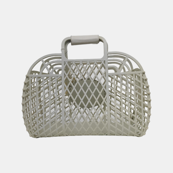 Basket Medium Special Material White