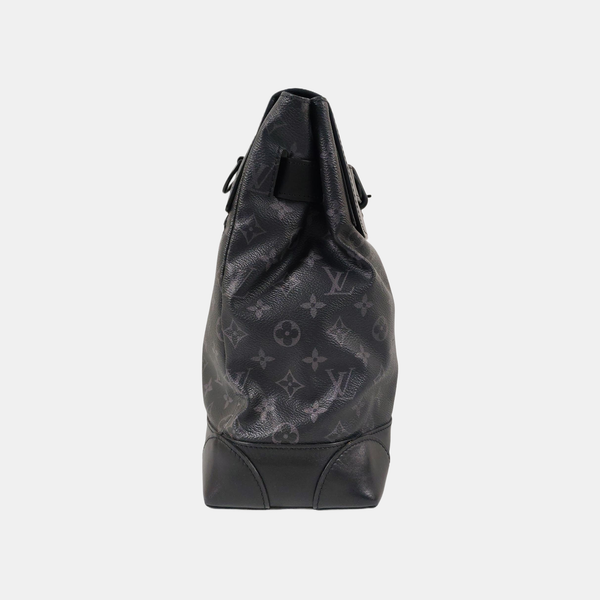 STEAMER Monogram Coated Canvas Black