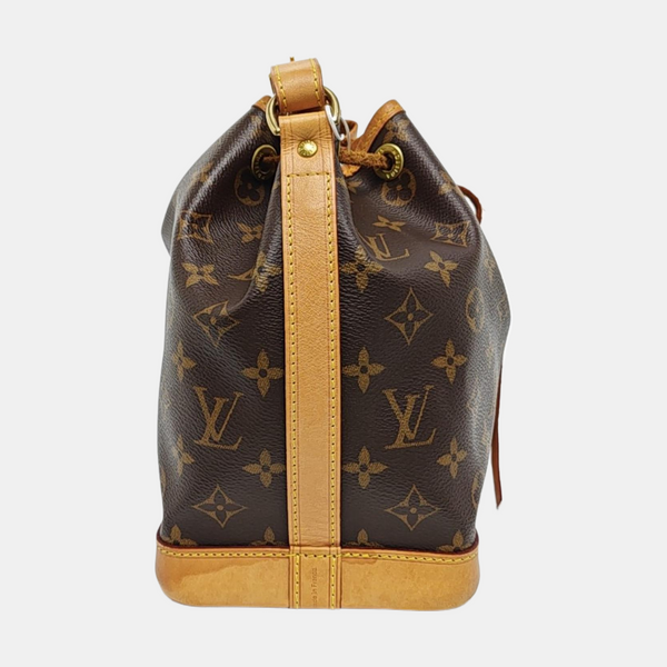 NOÉ BB Monogram Coated Canvas Brown