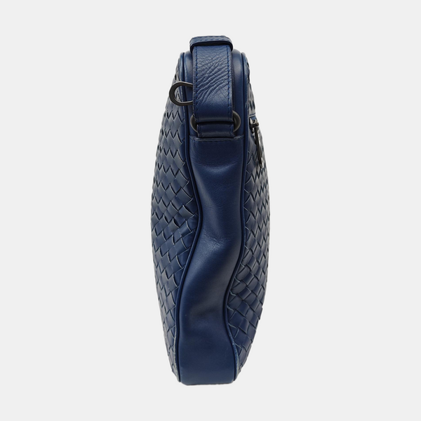 Calfskin Crossbody Bag Blue