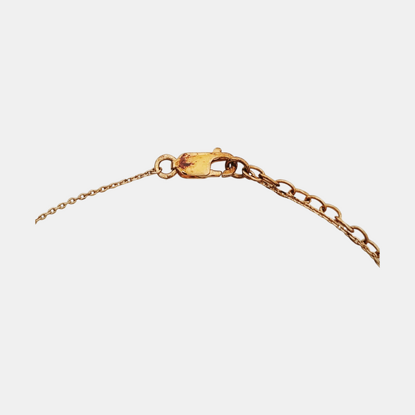 925 Sterling Silver Gold Necklace