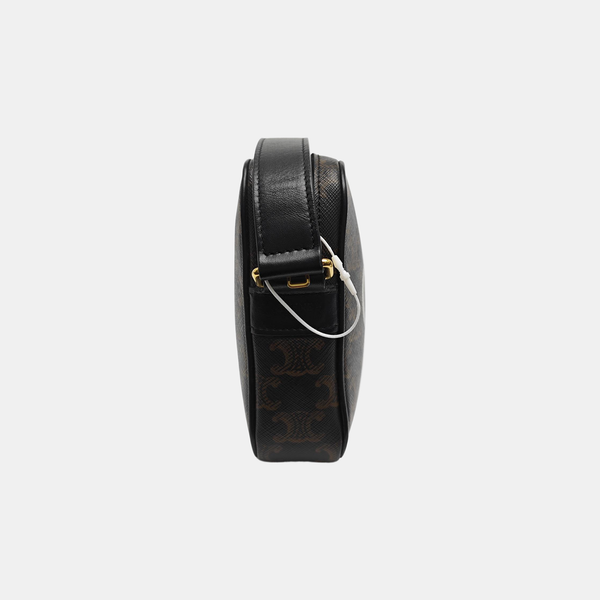 TRIOMPHE Medium Coated Canvas Black