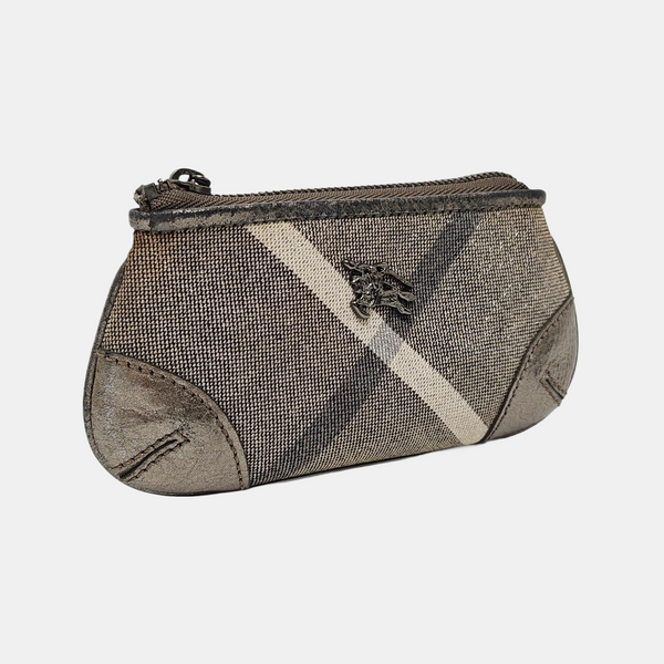 Canvas Clutch Gray