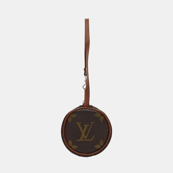 PAPILLON Mini Monogram Coated Canvas Brown