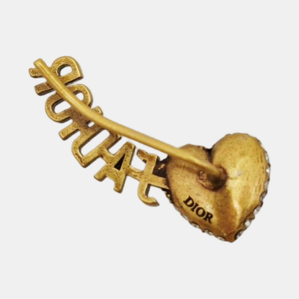 J'adior Metal Gold Earrings