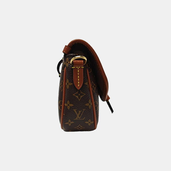 SAUMUR Monogram Coated Canvas Brown