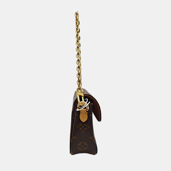 IVY Monogram Coated Canvas Brown