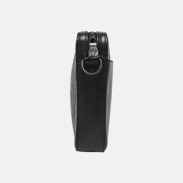 DUO Monogram Calfskin Black