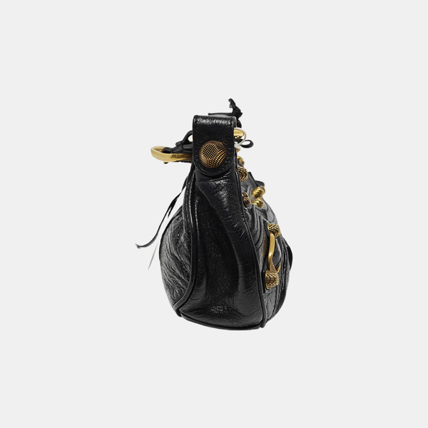 Le Cagole Small Calfskin Black