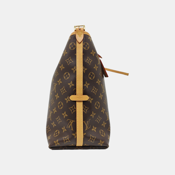 CARRYALL MM Monogram Coated Canvas Brown