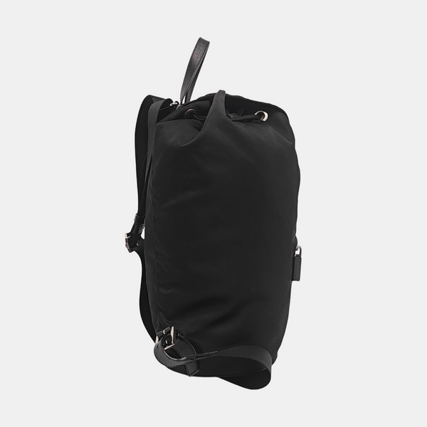 Nylon Backpack Black