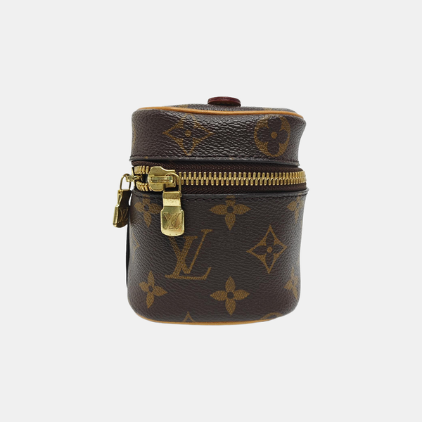 NICE Super Mini Monogram Coated Canvas Brown