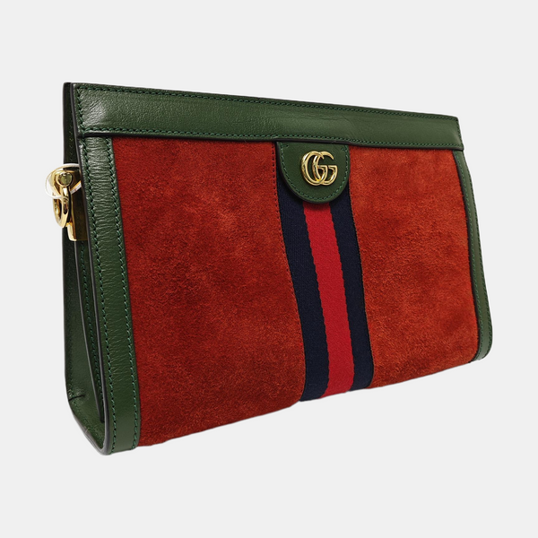 Ophidia Small Suede Red