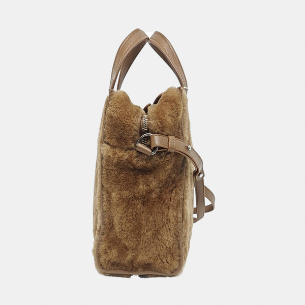 Authenticated pre-owned Bazar Fur Brown - Tote Bag at Looply