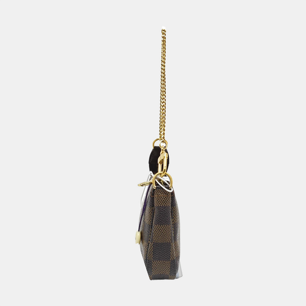 ACCESSOIRES Mini Coated Canvas Brown
