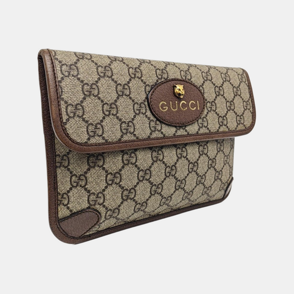 Neo Vintage Monogram Coated Canvas Beige