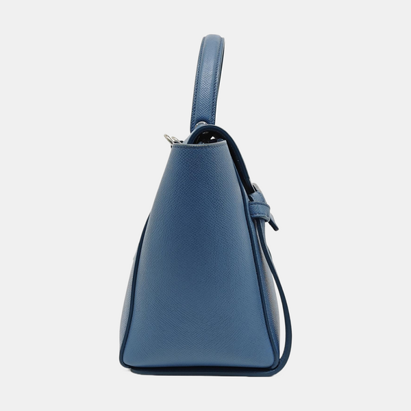 BELT Micro Calfskin Blue