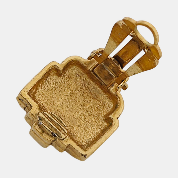 Metal Gold Clip On Earrings