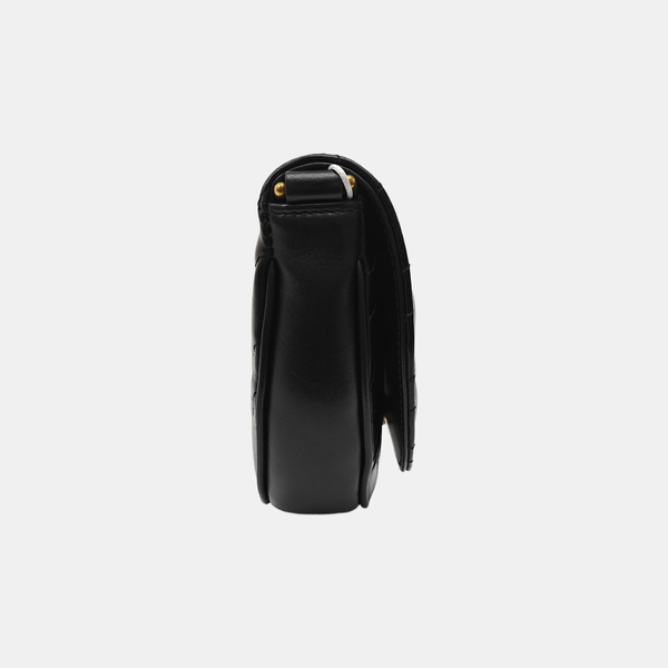 GG Marmont Mini Quilted Calfskin Black
