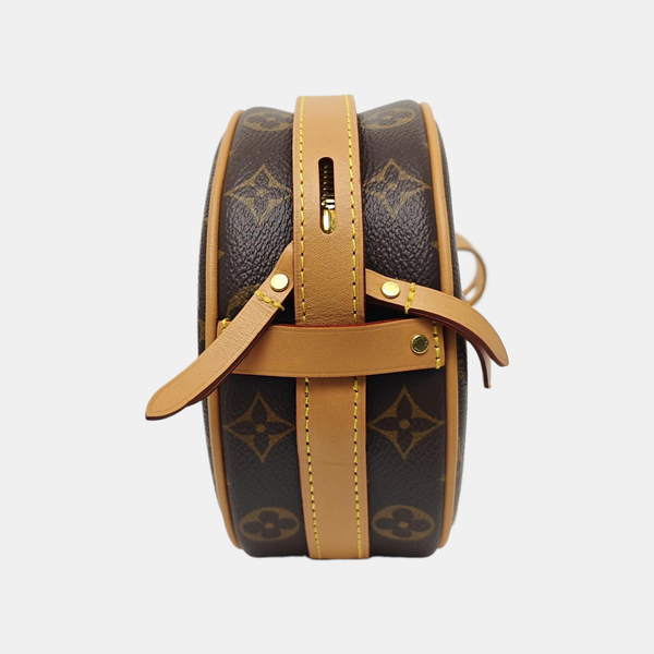 BOITE CHAPEAU PM Monogram Coated Canvas Brown
