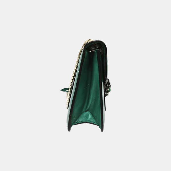 SERPENTI FOREVER Small Calfskin Green