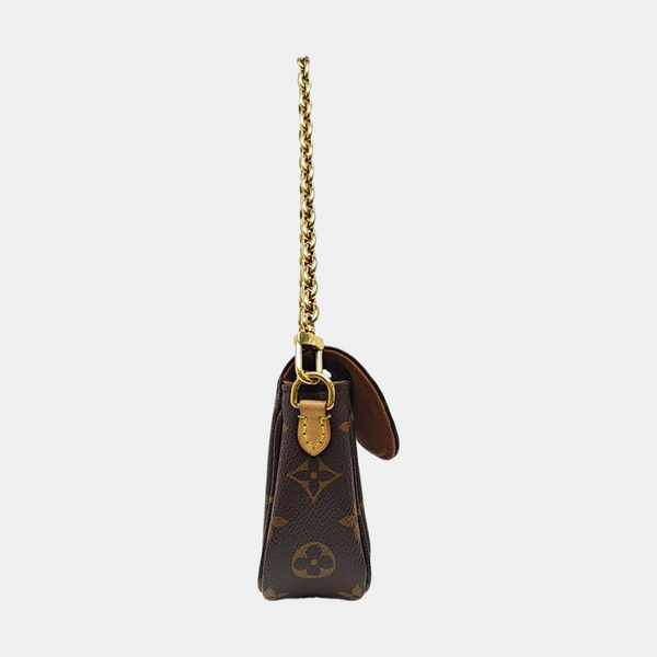 IVY Monogram Coated Canvas Brown