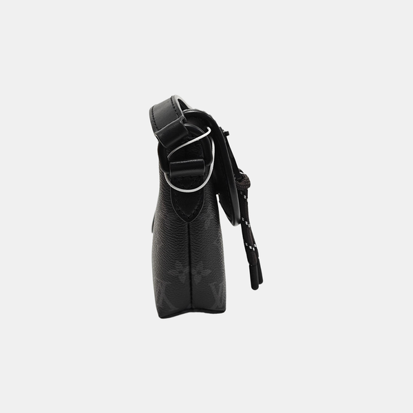 PULSE Mini Monogram Coated Canvas Black