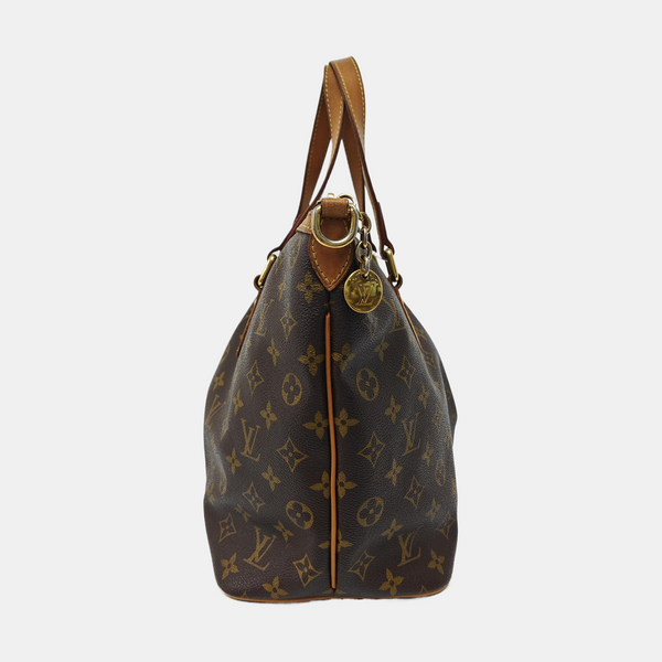 PALERMO PM Monogram Coated Canvas Brown