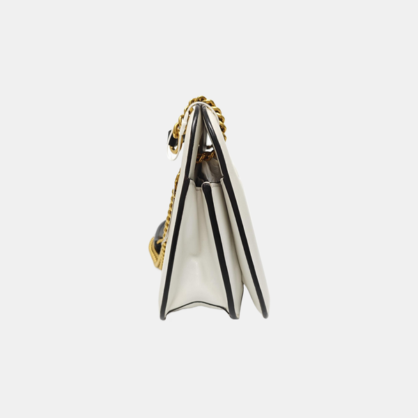 Karligraphy Calfskin White