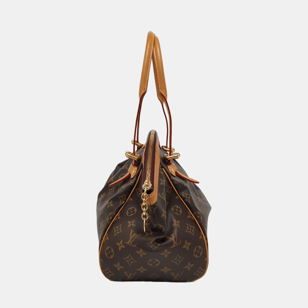 TIVOLI GM Monogram Coated Canvas Brown