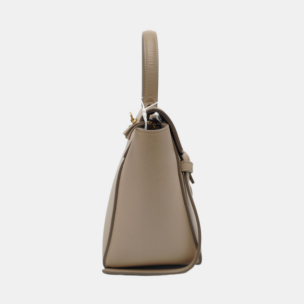 BELT Nano Calfskin Beige