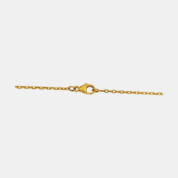 Pop H Metal Gold Necklace