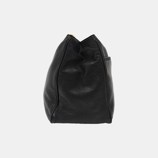 Lambskin Shoulder Bag Black