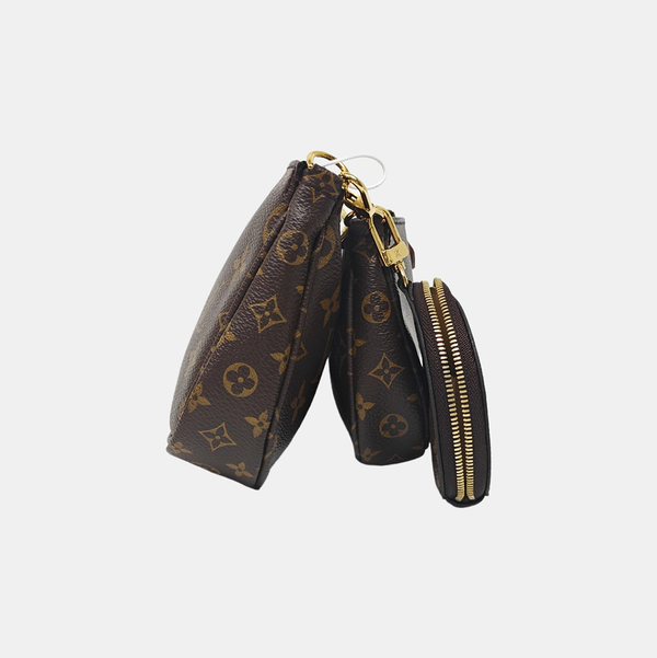 MULTI Monogram Coated Canvas Brown