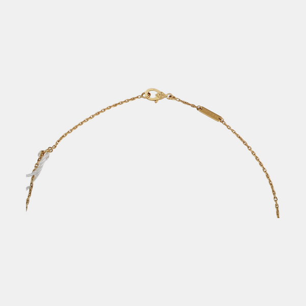 Vintage Alhambra 18k Gold Necklace