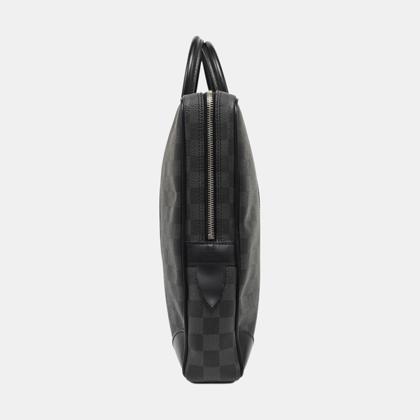 PORTE-DOCUMENTS Damier Graphite Coated Canvas Black