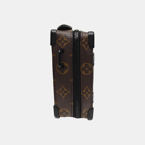SOFT TRUNK Monogram Coated Canvas Brown