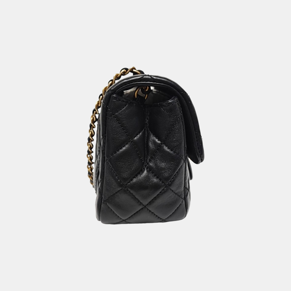 CLASSIC FLAP Mini Quilted Lambskin Black
