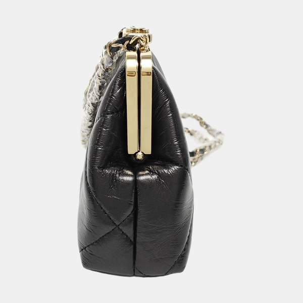 Quilted Lambskin Black