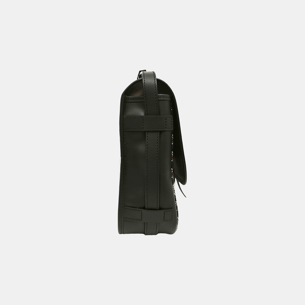 Belvedere Coated Canvas Black
