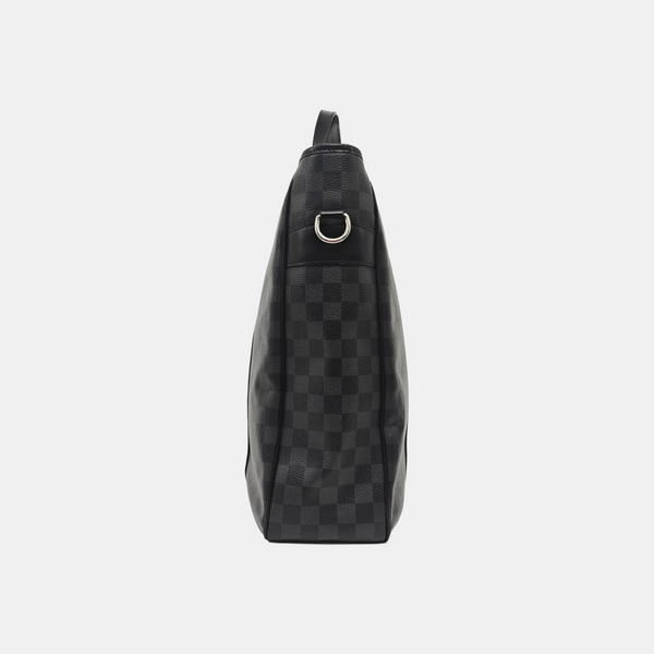 TADAO MM Damier Graphite Coated Canvas Gray