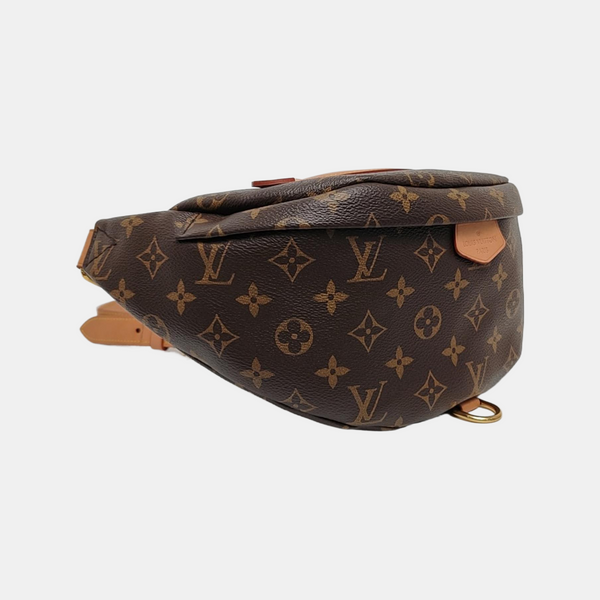 BUMBAG Monogram Coated Canvas Brown