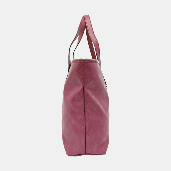 GG Imprime Monogram Coated Canvas Red