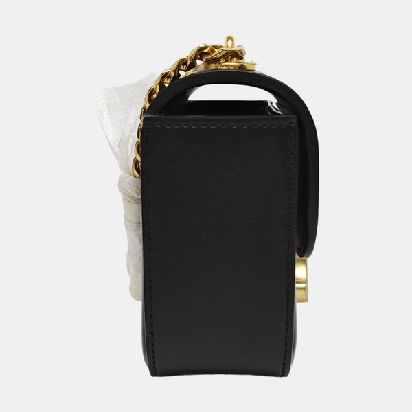 Authenticated pre-owned TRIOMPHE Mini Calfskin Black - Shoulder Bag at Looply