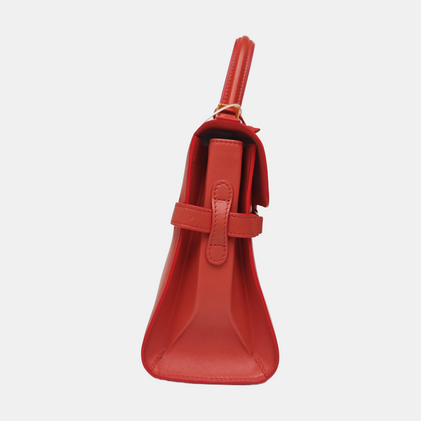 Tempête Small Calfskin Red