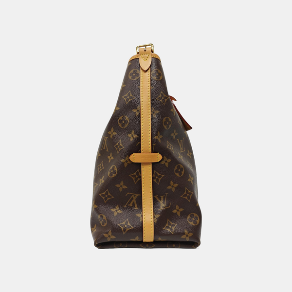 CARRYALL MM Monogram Coated Canvas Brown