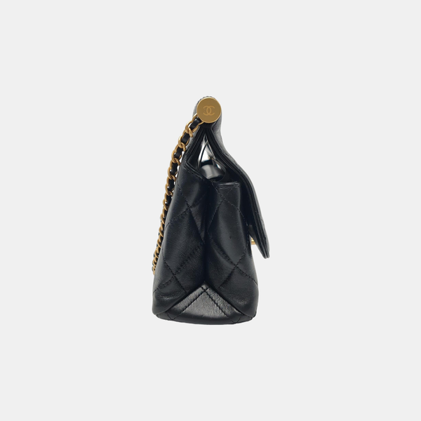 Quilted Lambskin Black