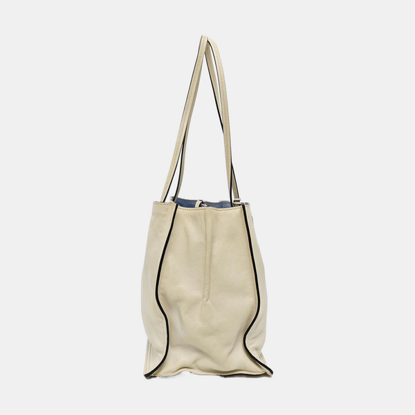Calfskin Tote Bag White